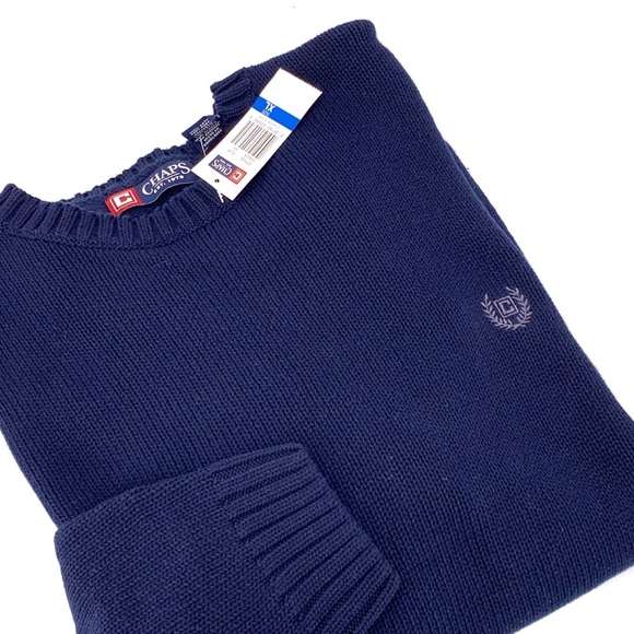 Chaps Other - Chaps Men's Crewneck Classic Cotton Sweater NWT